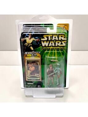 Star Wars POTJ Anakin Skywalker & Droid MOC NIB Protech Case Vintage Hasbro